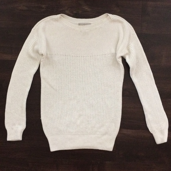 Banana Republic Sweaters - off-white linen blend sweater